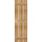 Ekena Millwork Spaced Board-n-Batten Shutters, Rough Sawn Western Red Cedar, 17 1/8W x 57H, PR RBS06S17X057RWR - alternate 3